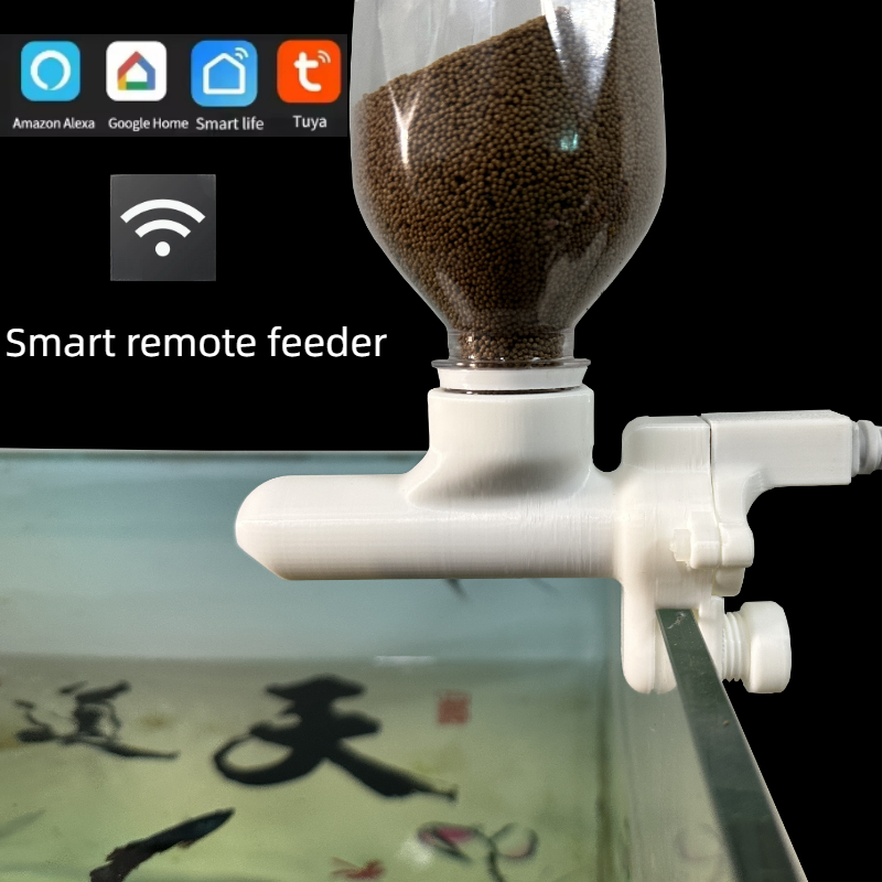 Aquarium Fish Feeder Automatic - Fish tank feeder Mobile phone remote
