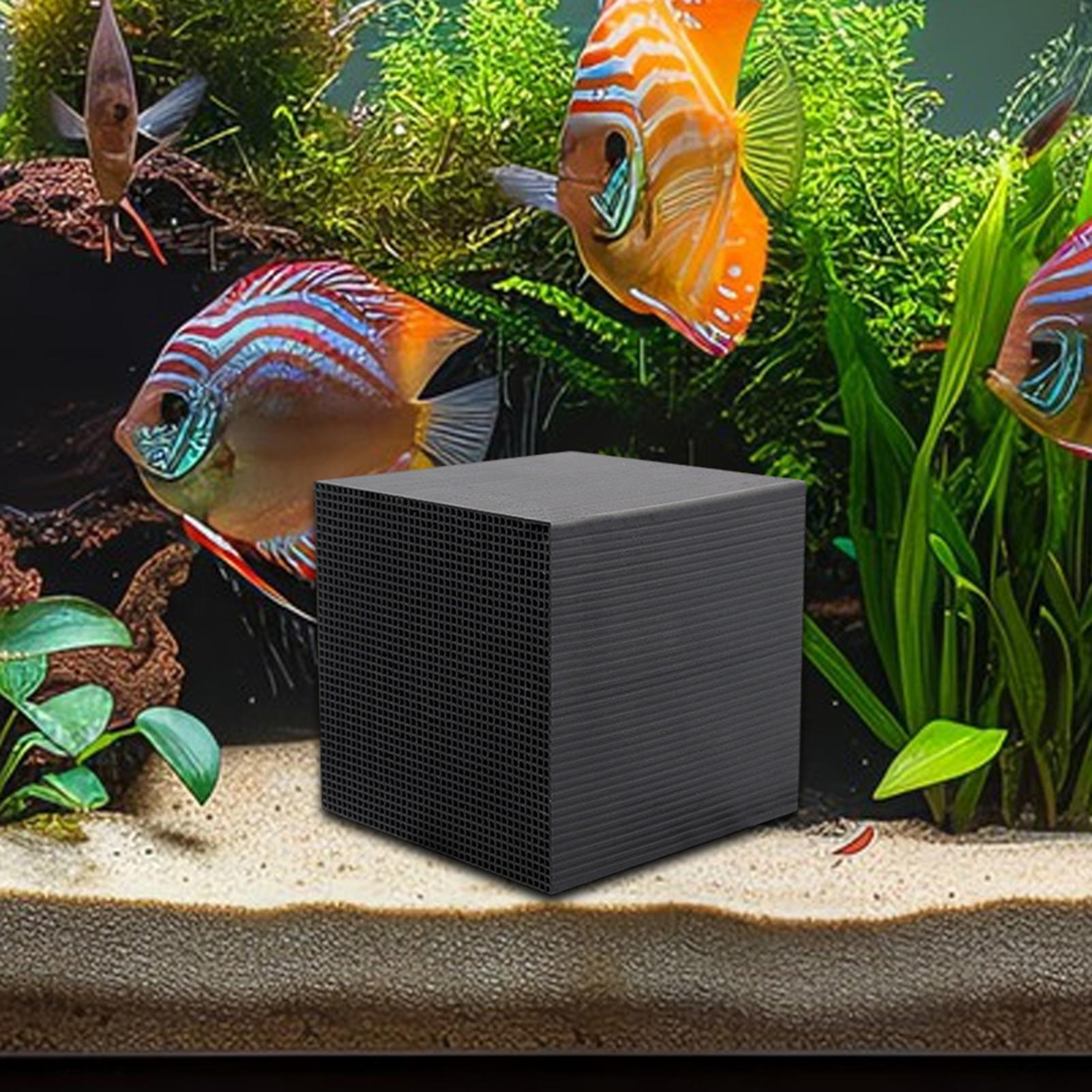 Aquarium Fish Cave - Aquarium Water Purifier Cube Water Trough