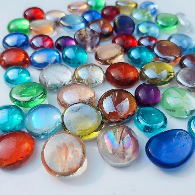 Aquarium Fish Colour - 100% Natural Round Clear Quartz Crystal