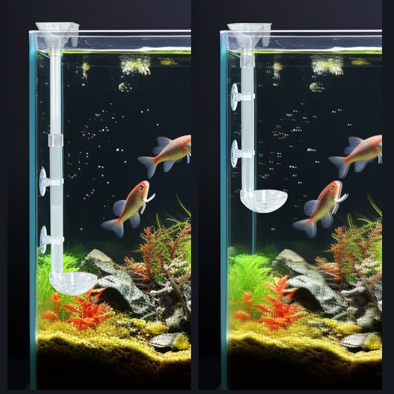 Aquarium Fish Variety - Aquarium Acrylic Feeding Tube Antistuck Feeding