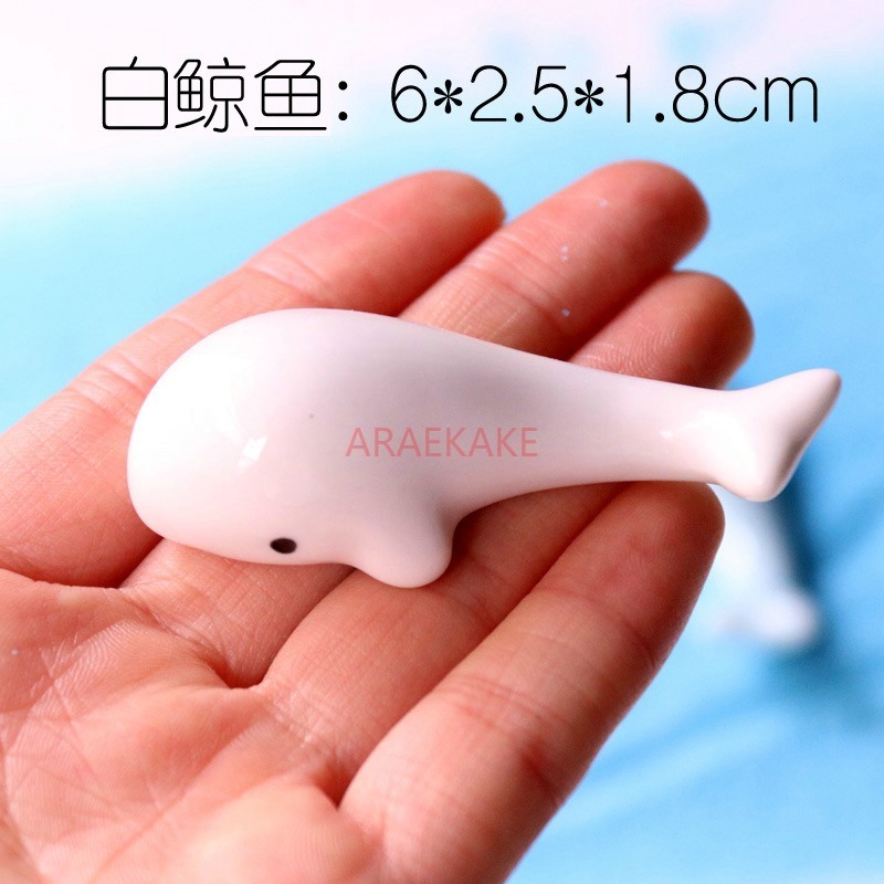 Aquarium Fish Dolphin - Whale and dolphin ceramic ornaments simple