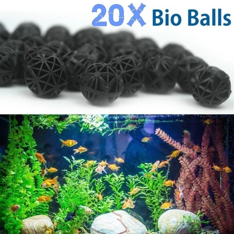 Aquarium Fish Marine - 20Pcs 16mm Aquarium Filter Bio Balls