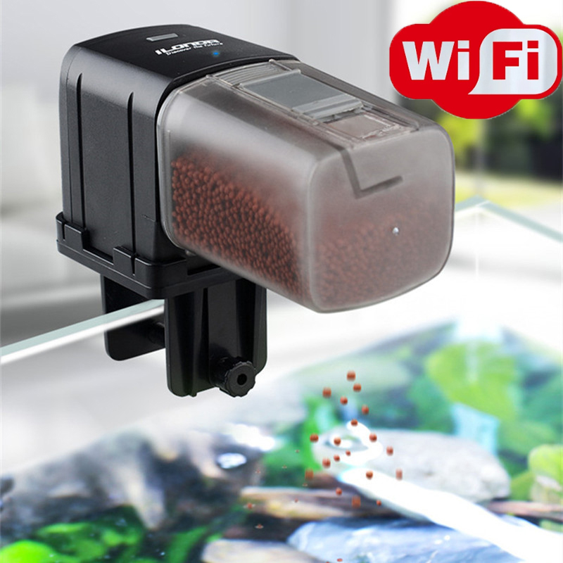 Aquarium Fish Feeder Automatic - Smart WiFi Fish Feeder Remote Control