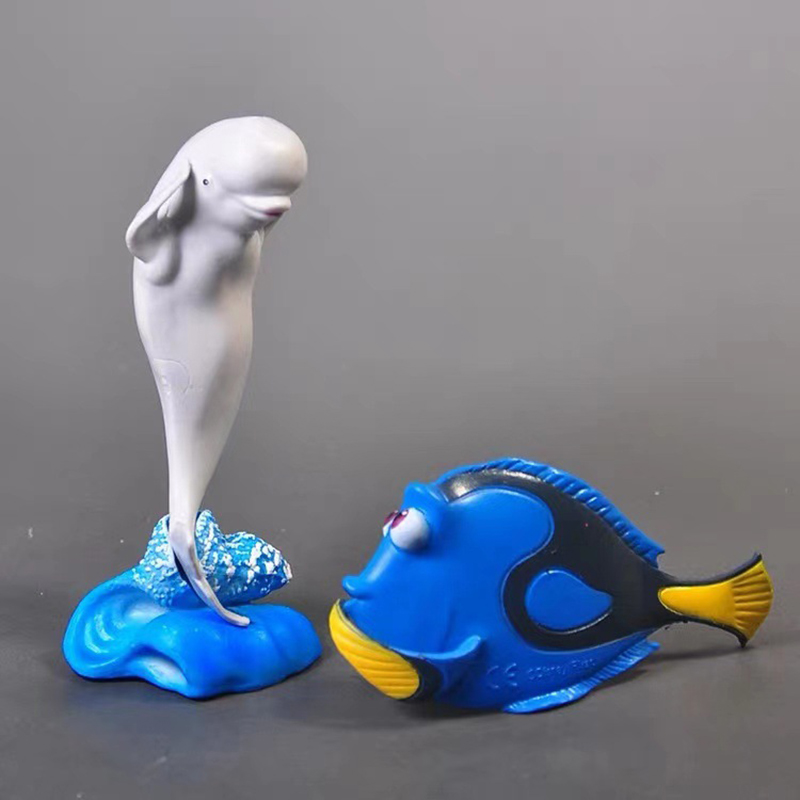Cute 6 PC Dolls Statue World O - Aquarium Fish Dolphin review and price