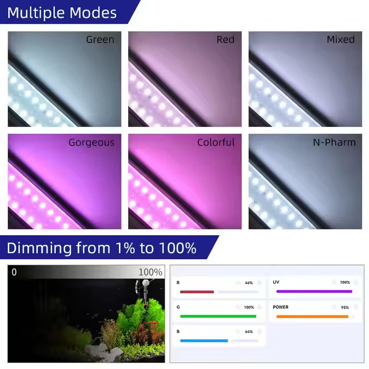 WEEK AQUA S Series RGB+UV Full - Aquarium Fish App review and price