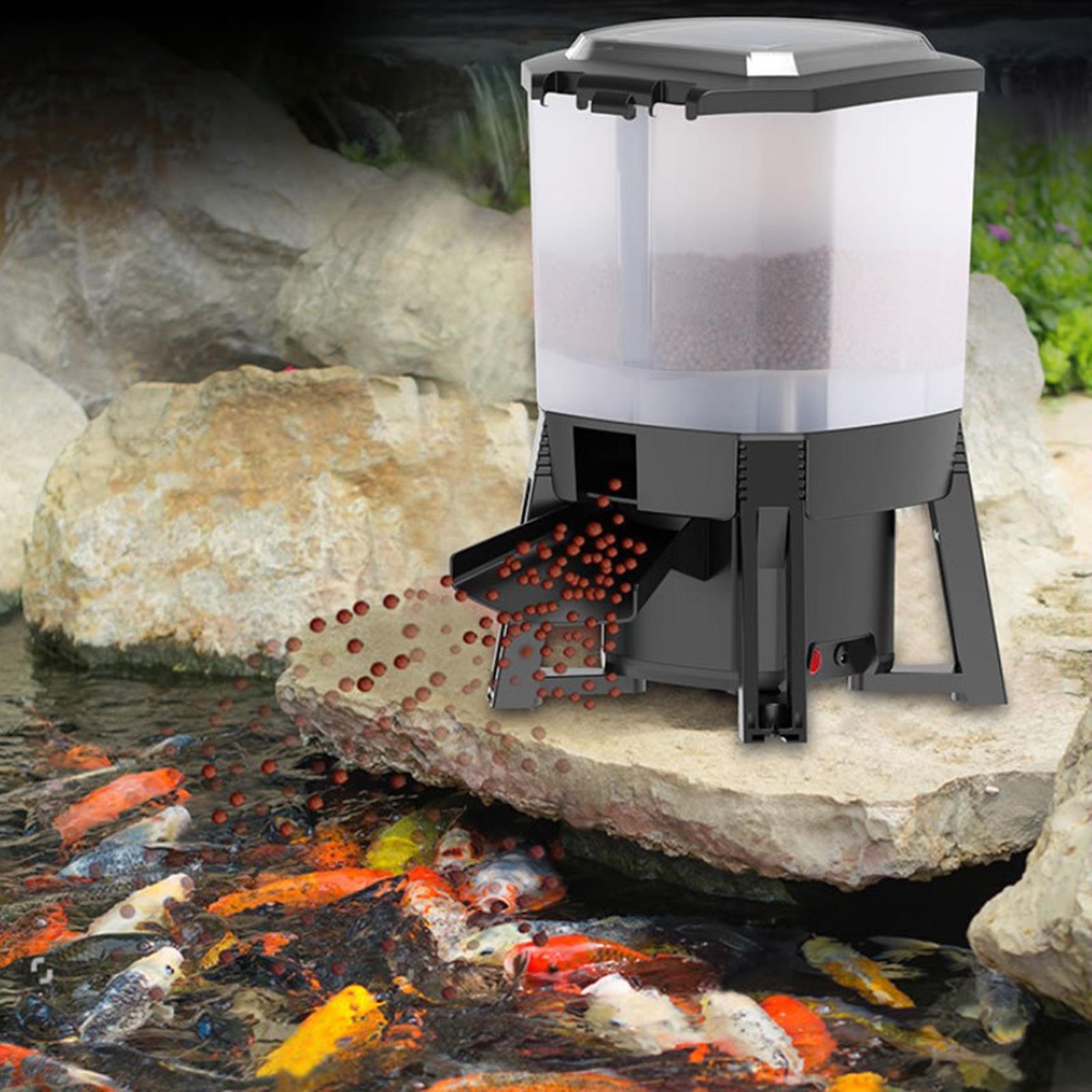 6L Adjustable Solar Automatic  - Aquarium Fish Feeder Automatic review and price
