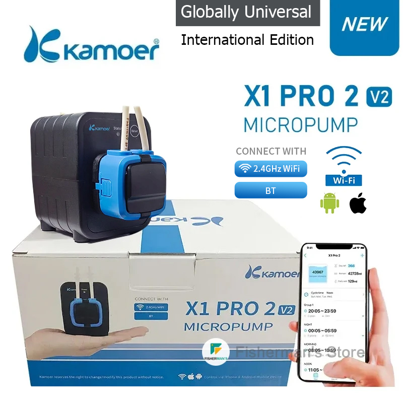 Kamoer X1 PRO 2 V2 WiFi Blueto - Aquarium Fish App review and price