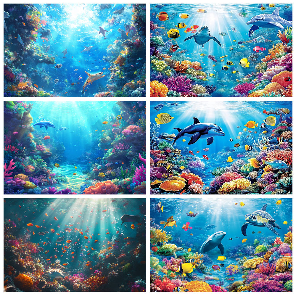 Underwater World Background  F - Aquarium Fish Dolphin review and price