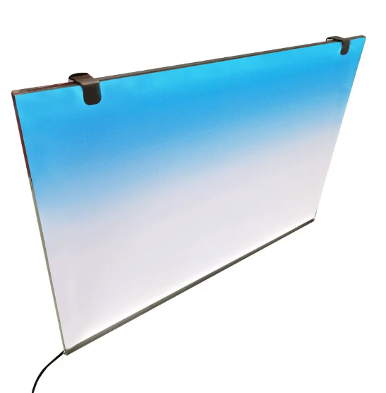 RGB Acrylic Fish Tank Backdrop - Aquarium Fish Colour review and price