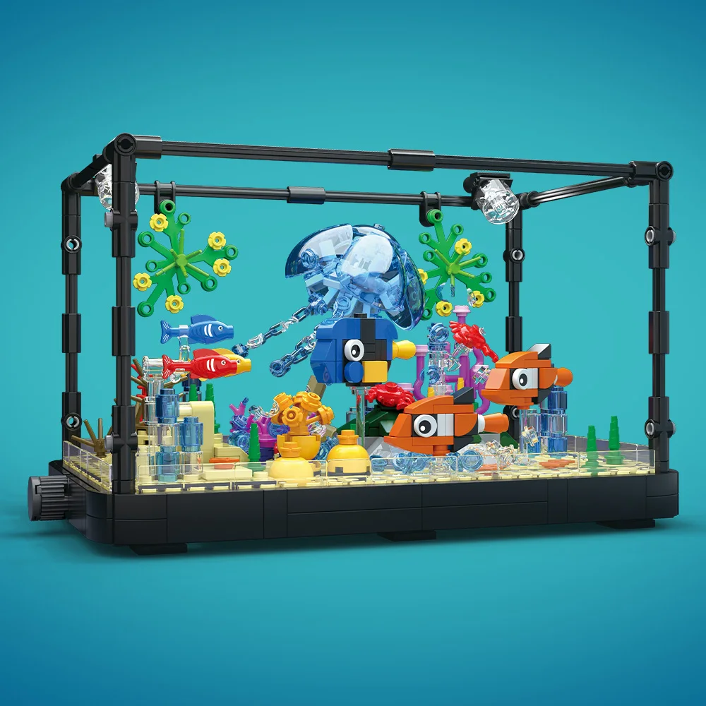Fish Tank Building Block Set w - Aquarium Fish Marine review and price