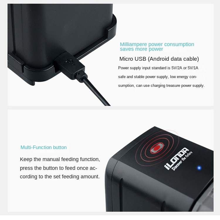 iLONDA Fish Tank Aquarium WiFi - Aquarium Fish Feeder Automatic review and price