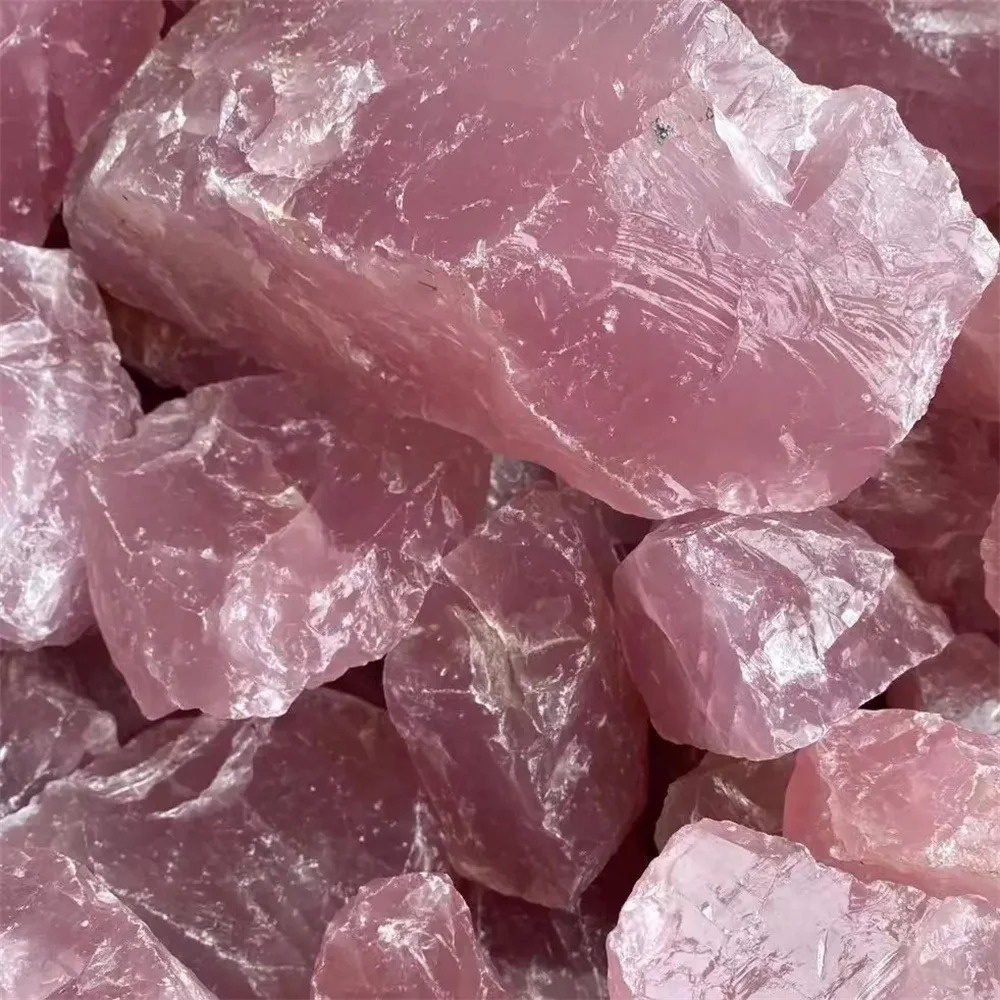 Pure Natural Pink Rose Quartz  - Aquarium Fish Big review and price