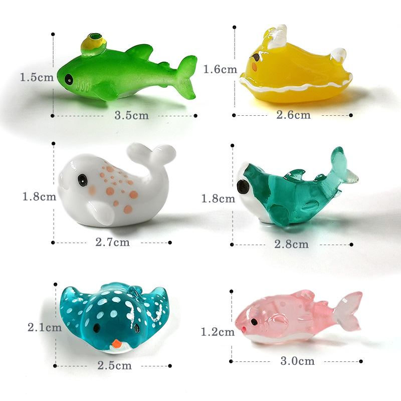 10Pcs Shark Whale Turtle Dolph - Aquarium Fish Dolphin review and price