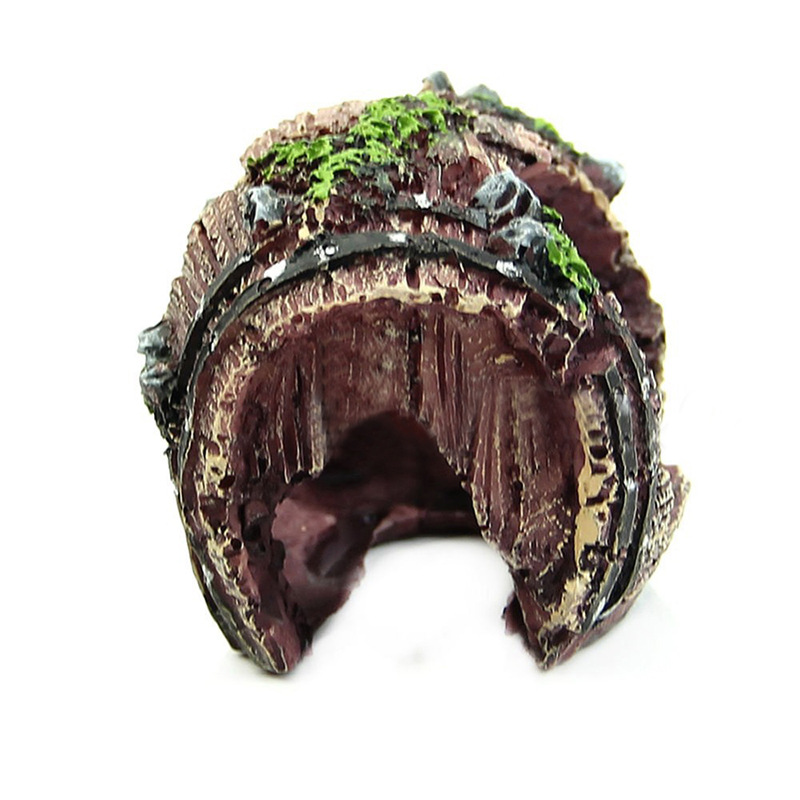 Aquarium Artificial Barrel Cav - Aquarium Fish Cave review and price