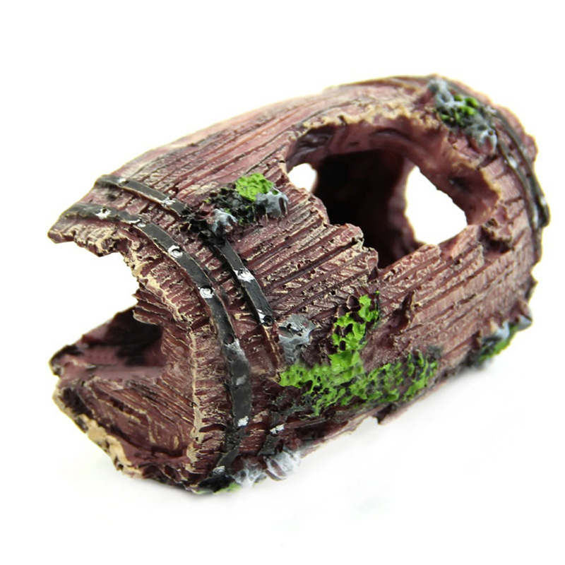 Aquarium Artificial Barrel Cav - Aquarium Fish Cave review and price