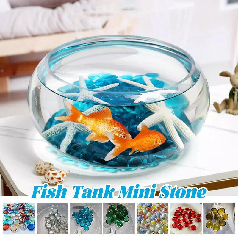 100% Natural Round Clear Quart - Aquarium Fish Colour review and price