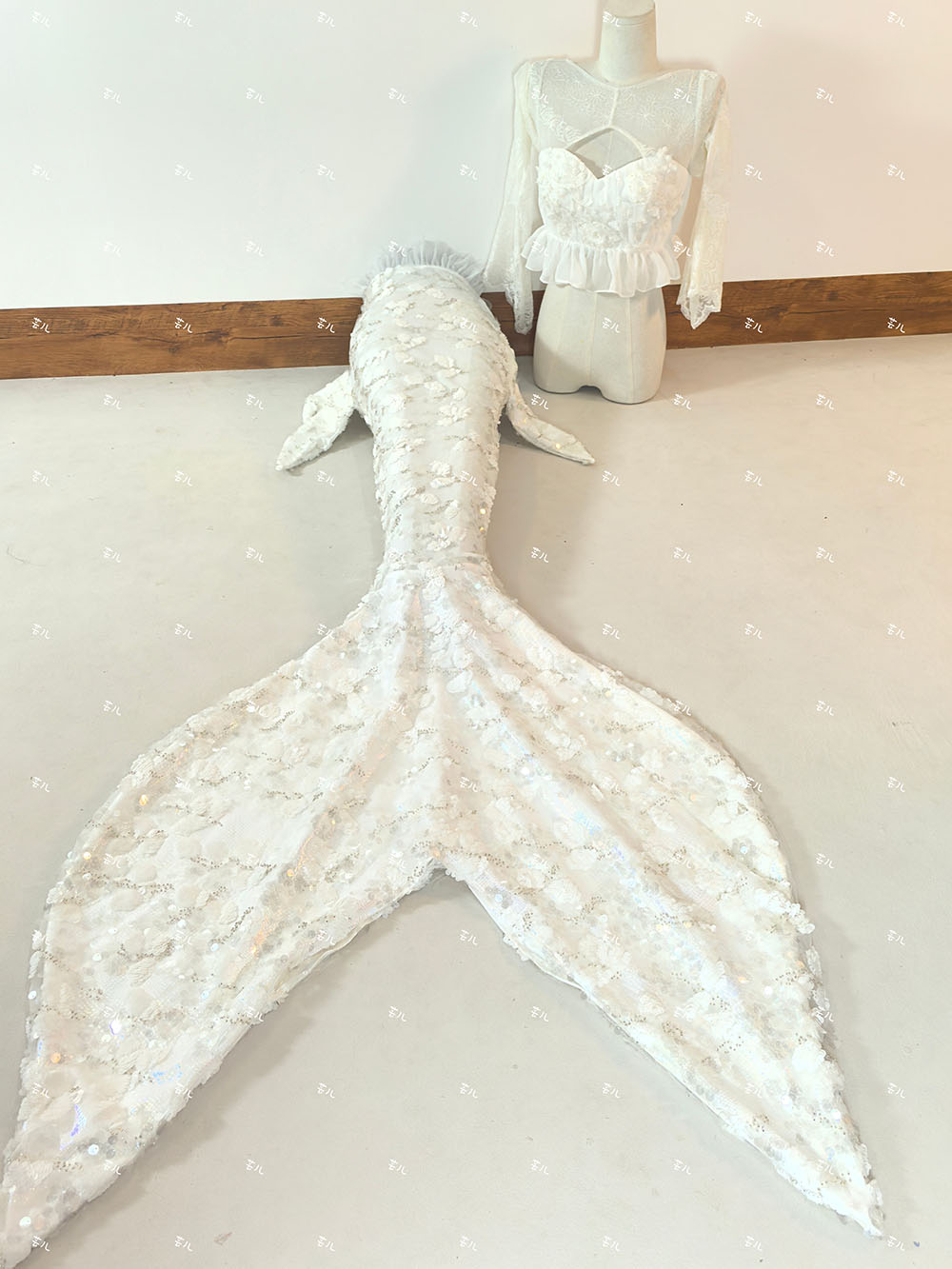 New Sequined Mermaid Big Tail  - Aquarium Fish Big review and price