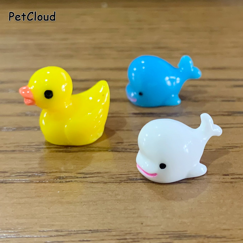 5pcs Fish Tank Ornament Ducks  - Aquarium Fish Dolphin review and price