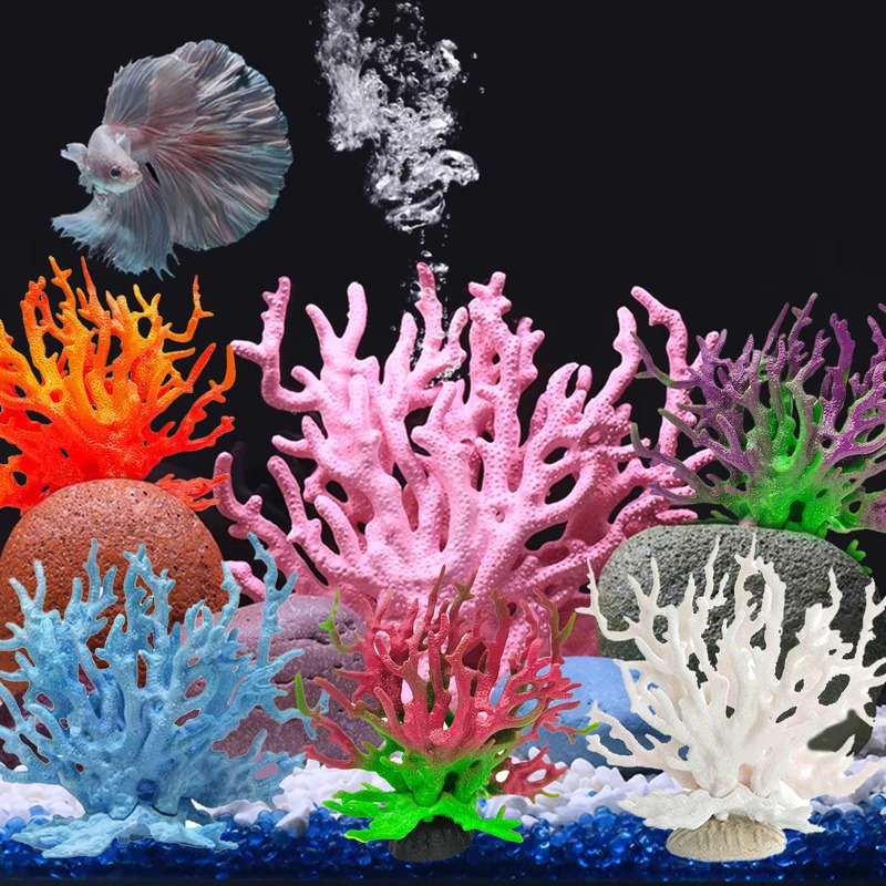 Aquarium Coral Simulation Arti - Aquarium Fish Colour review and price