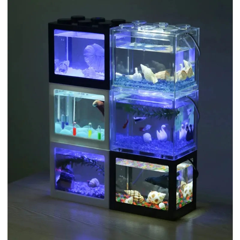 1L USB LED Desktop Mini Aquari - Aquarium Fish For Sale review and price