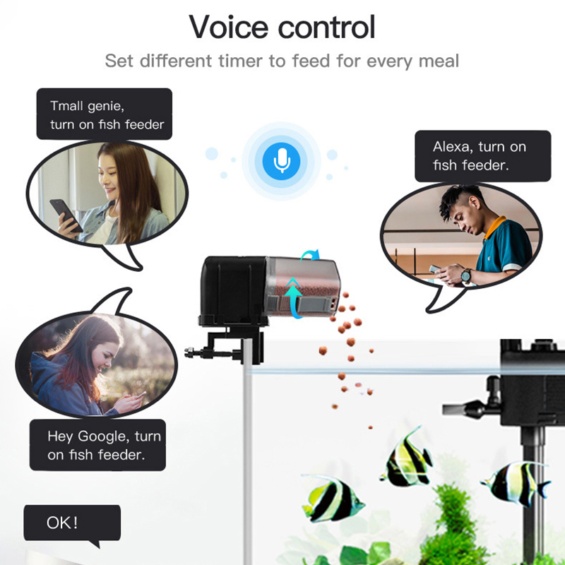 Smart WiFi Fish Feeder Remote  - Aquarium Fish Feeder Automatic review and price