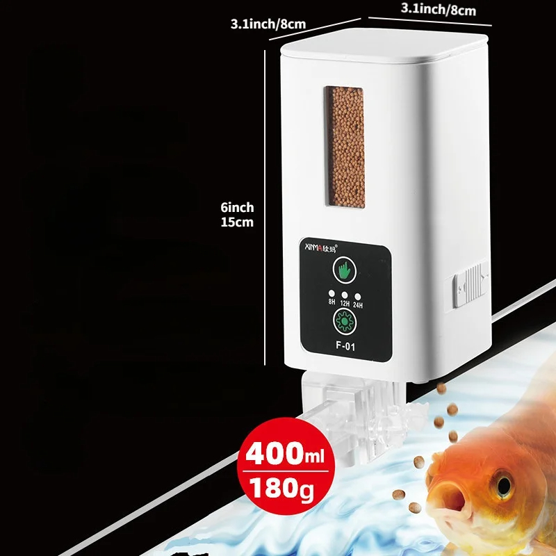 400ml Aquarium Automatische Fe - Aquarium Fish Feeder Automatic review and price